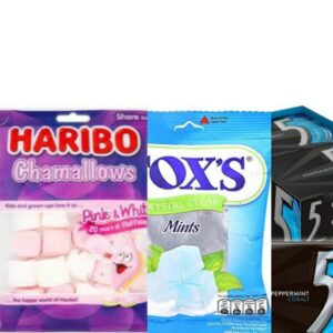 Marshmallow,Candy & Mint